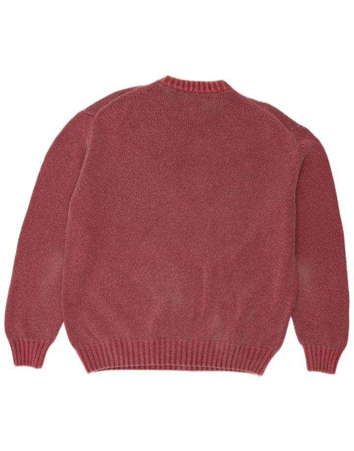 Suéter masculino Tailor & Son com gola redonda 2XL lã vermelha