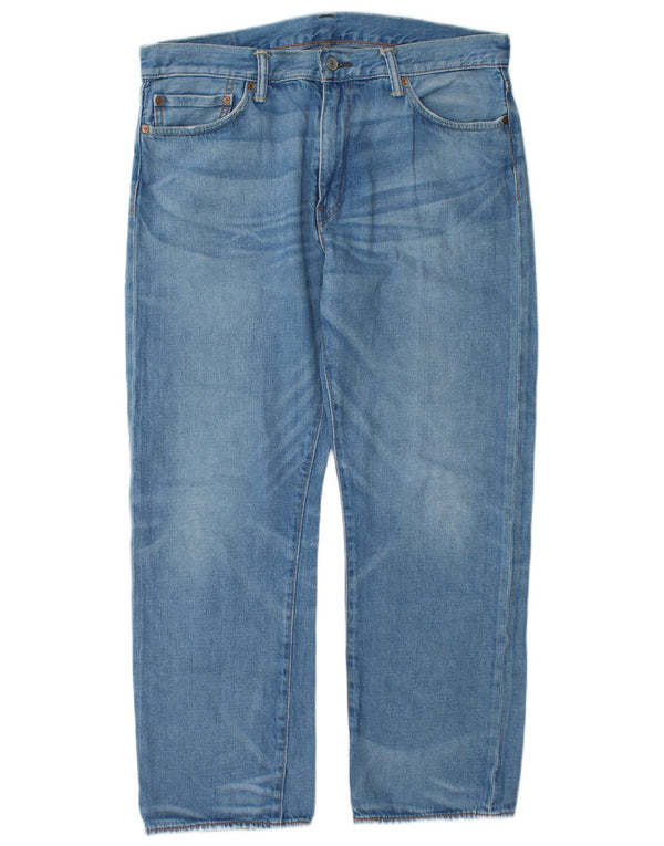 Levi's Masculino 504 Straight Jeans W36 L30 Azul Algodão