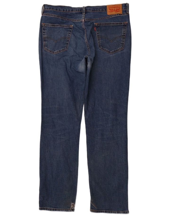 LEVI'S Masculino 541 Tapered Jeans W34 L34 Azul Algodão