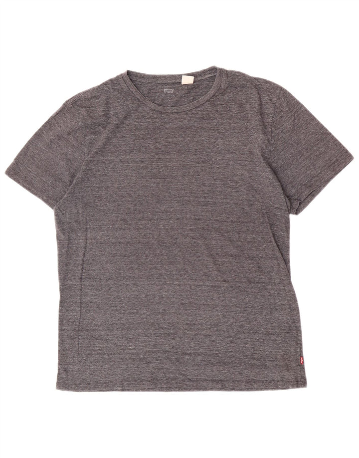 Camiseta feminina Levi's UK 16 grande cinza manchada