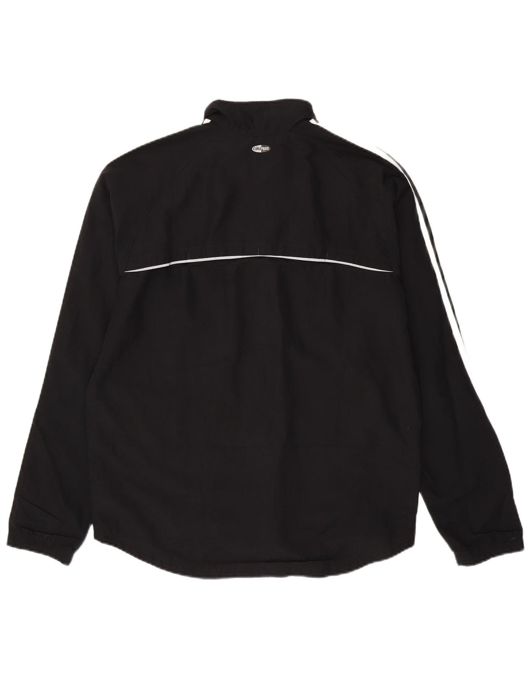 Adidas Mens Clima Proof Rain Jacket UK 38 Médio Preto Poliéster