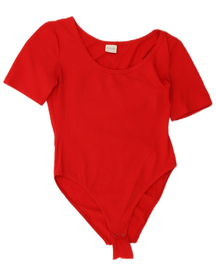 Body feminino Benetton UK 8 pequeno vermelho
