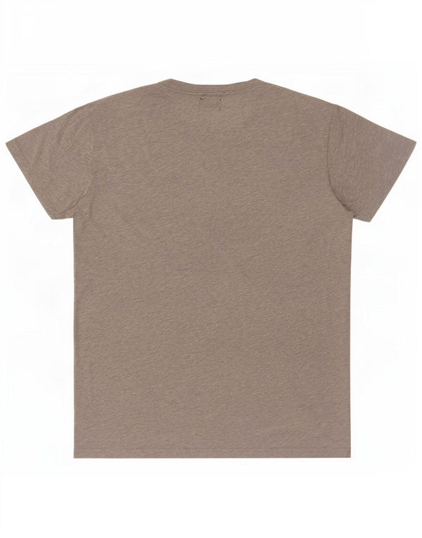 Camiseta gráfica masculina barata de segunda-feira Top algodão cinza médio