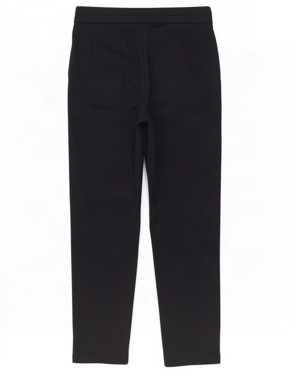 Calça feminina cortada justa Marks & Spencer Reino Unido 8 pequena W28 L23 azul marinho