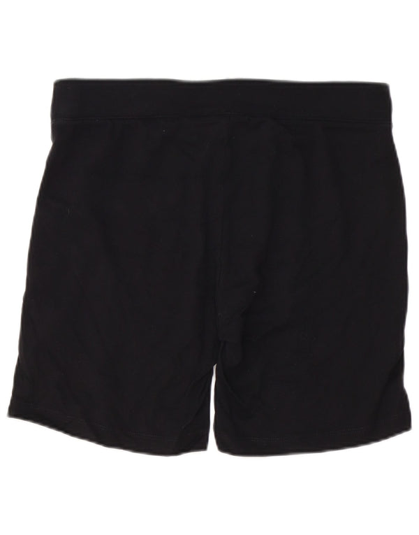 Shorts esportivos femininos Champion UK 18 XL algodão preto