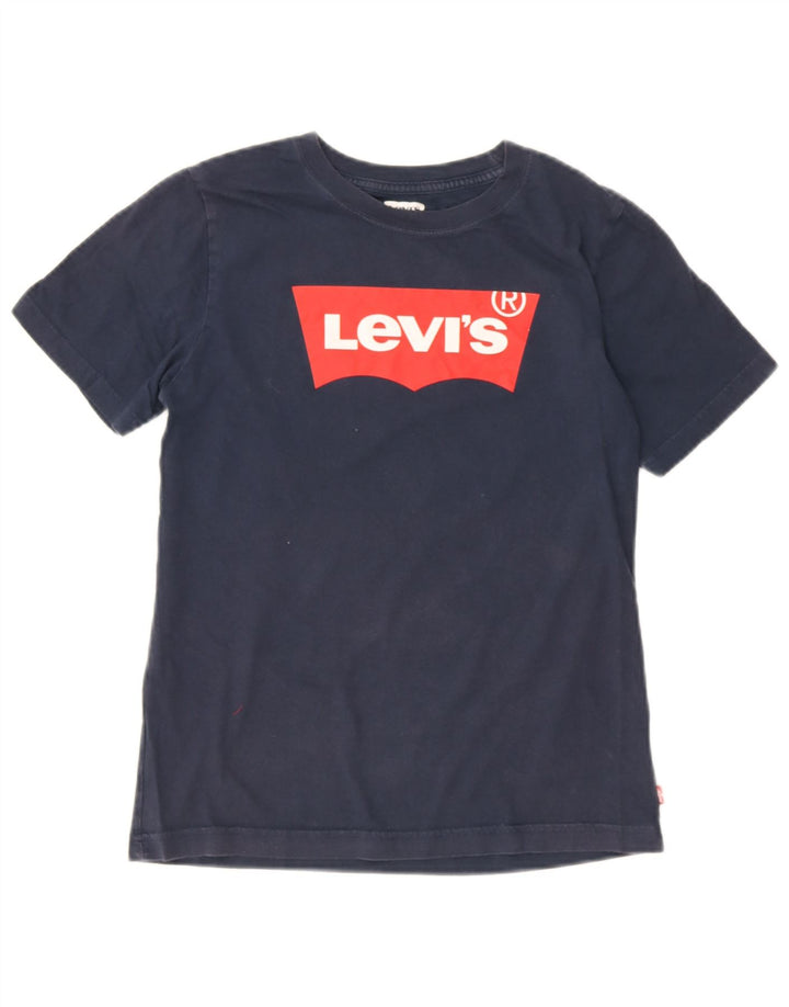 Top Levi's Boys Graphic T-Shirt 15-16 Anos Azul Marinho