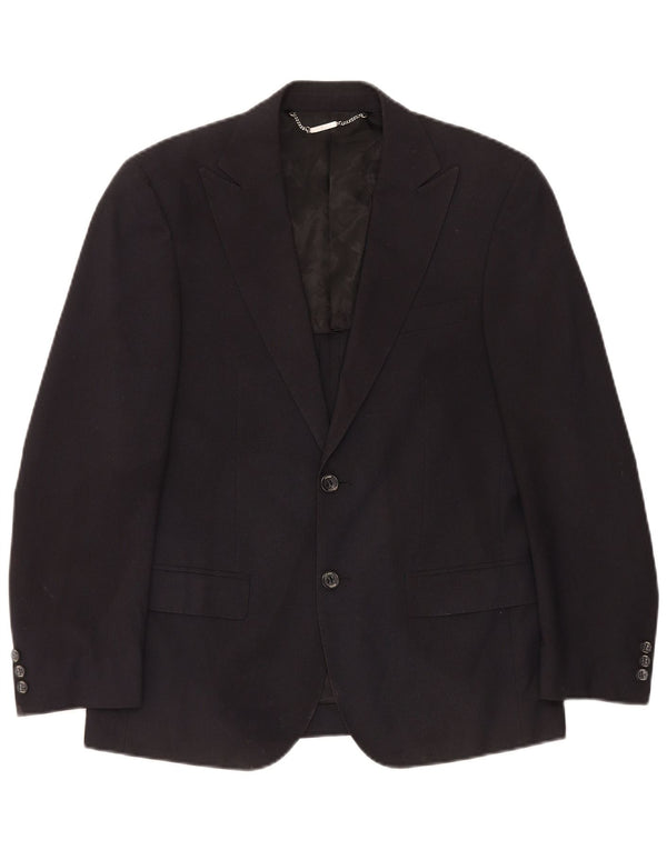 Jaqueta Blazer Masculina Guess By Marciano IT 48 Riscas Azul Marinho Médio