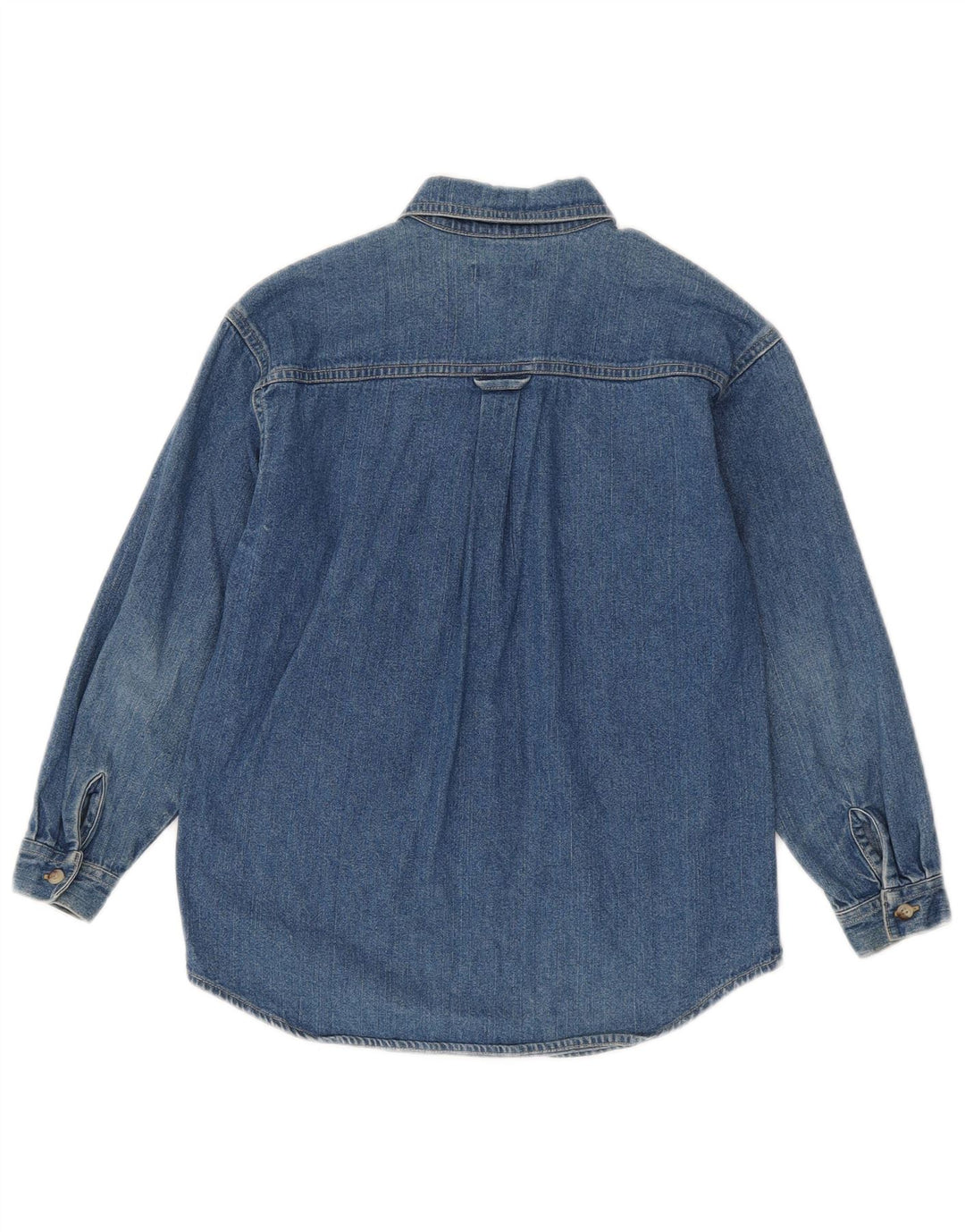 Camisa jeans masculina Timberland 7-8 anos azul algodão
