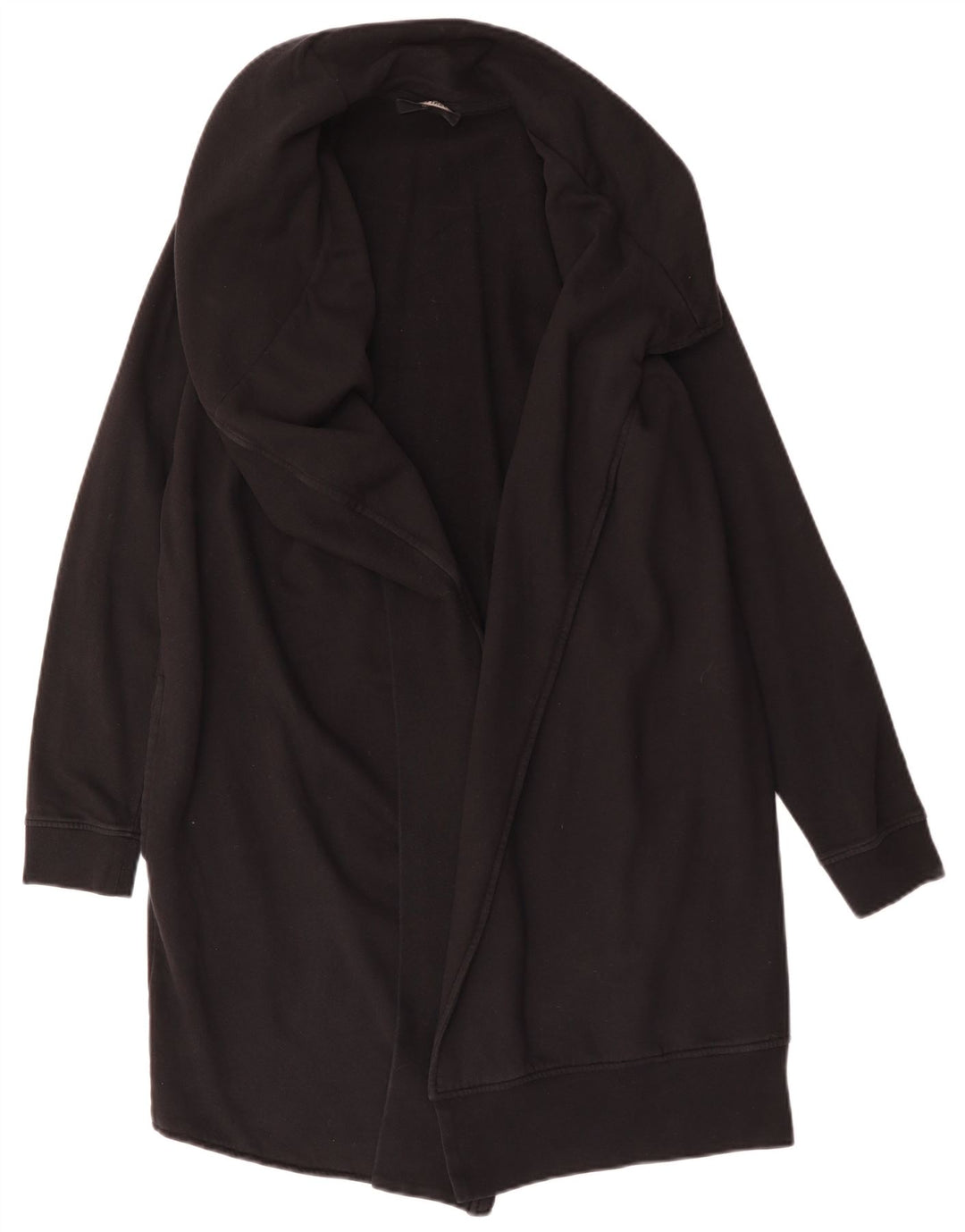 Suéter cardigã feminino oversized longline ALL SAINTS Reino Unido 14 médio preto