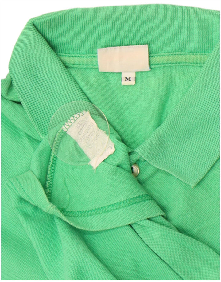 Camisa polo masculina Kappa algodão verde médio
