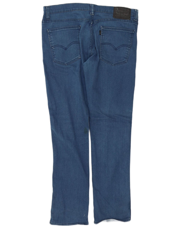 LEVI'S Masculino 511 Slim Jeans W31 L30 Azul Algodão