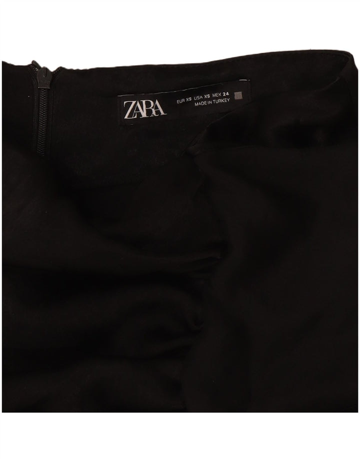 Zara Shorts feminino casual XS W24 preto