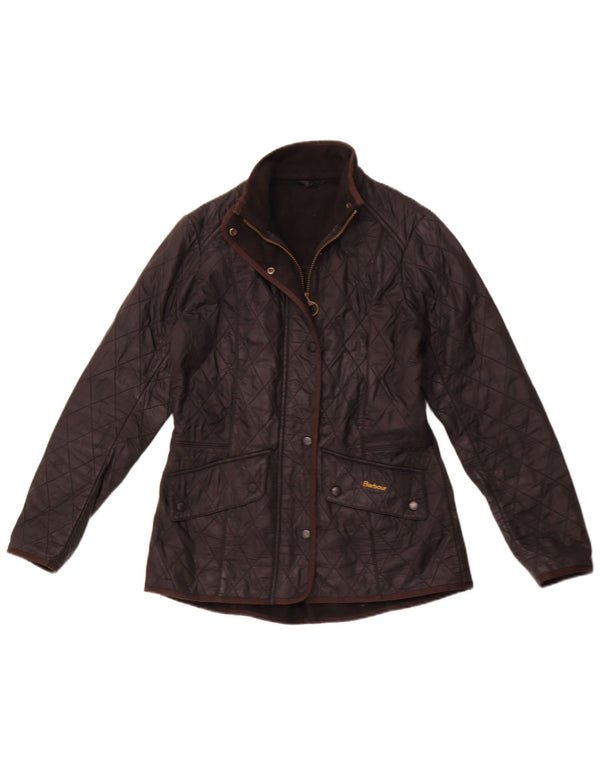 Jaqueta acolchoada feminina BARBOUR UK 12 médio preto