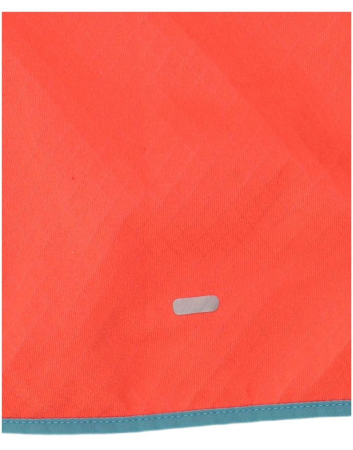 Adidas Womens Hoodie Jumper UK 14 Médio Poliéster Vermelho