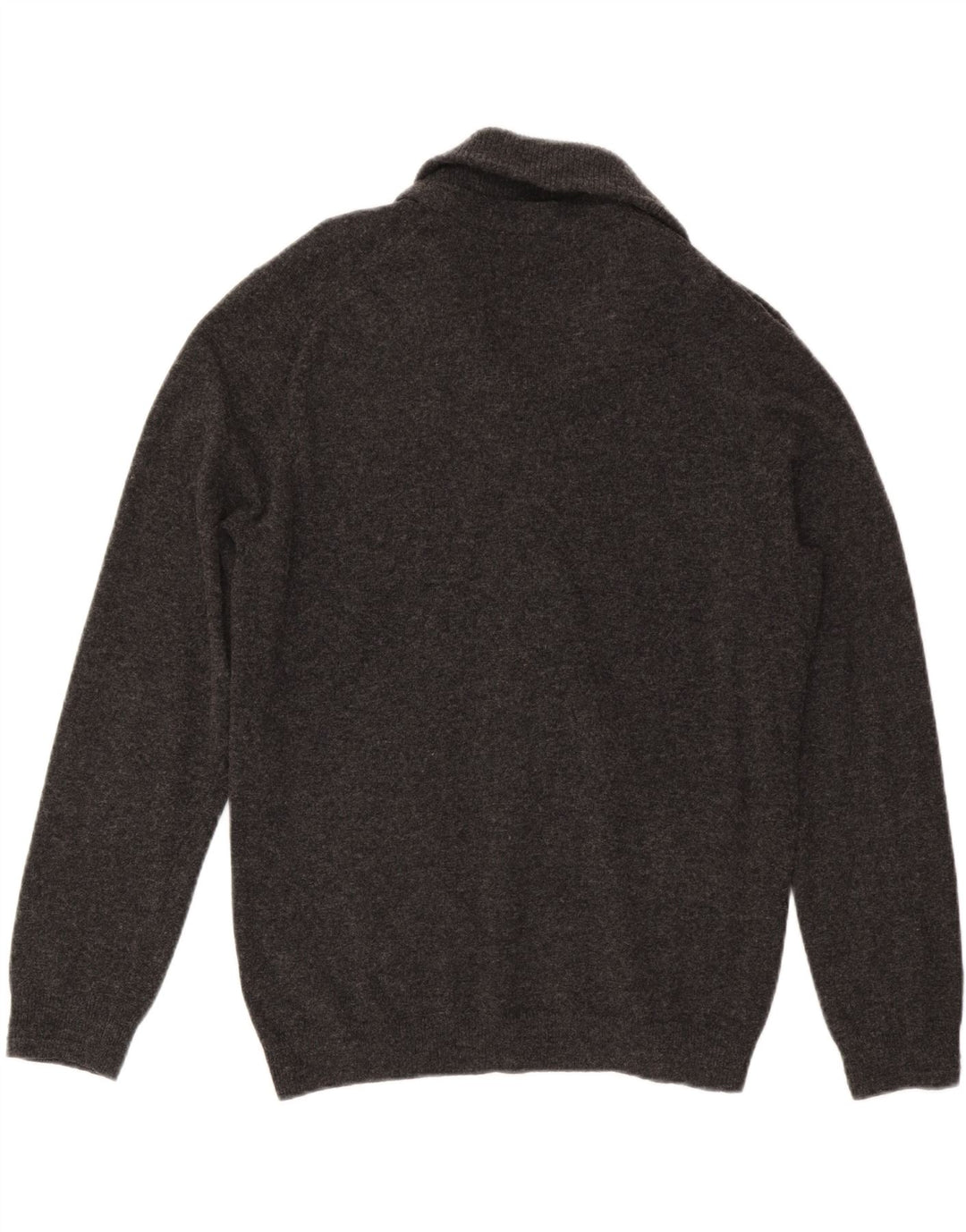 Suéter cardigã masculino MASSIMO DUTTI grande cinza