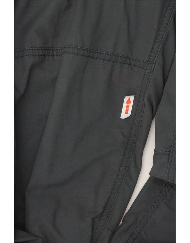 Calça casual reta masculina Marks & Spencer W32 L32 cinza