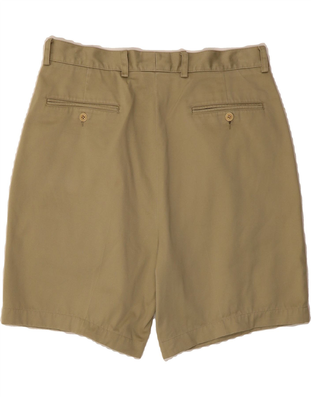 NAUTICA Mens Pegged Chino Shorts W34 Large Khaki Cotton Vintage Nautica and Second-Hand Nautica from Messina Hembry 