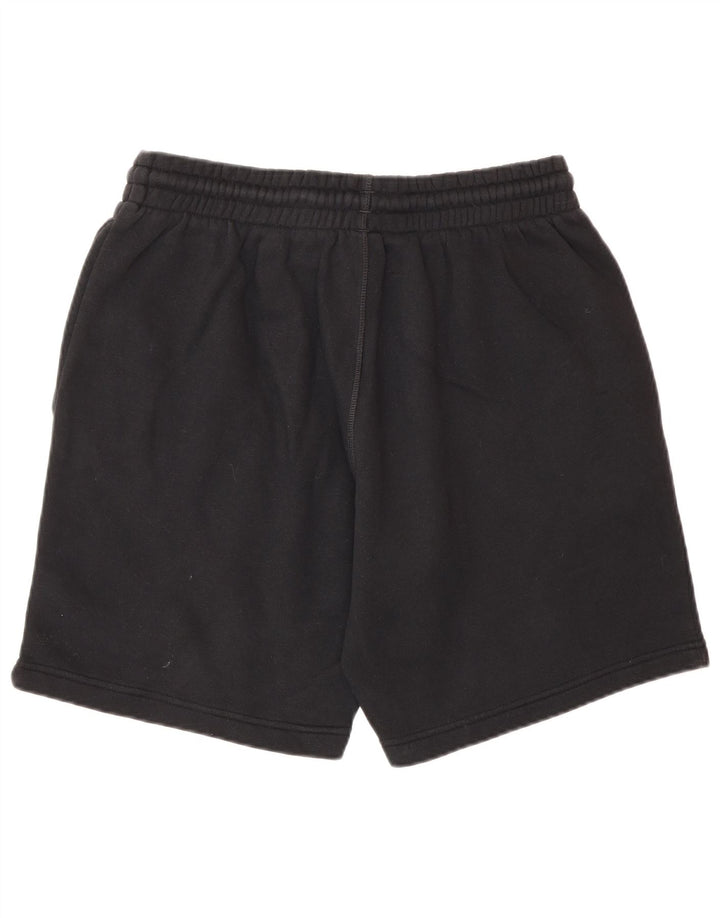 Shorts esportivos masculinos Reebok médio algodão preto