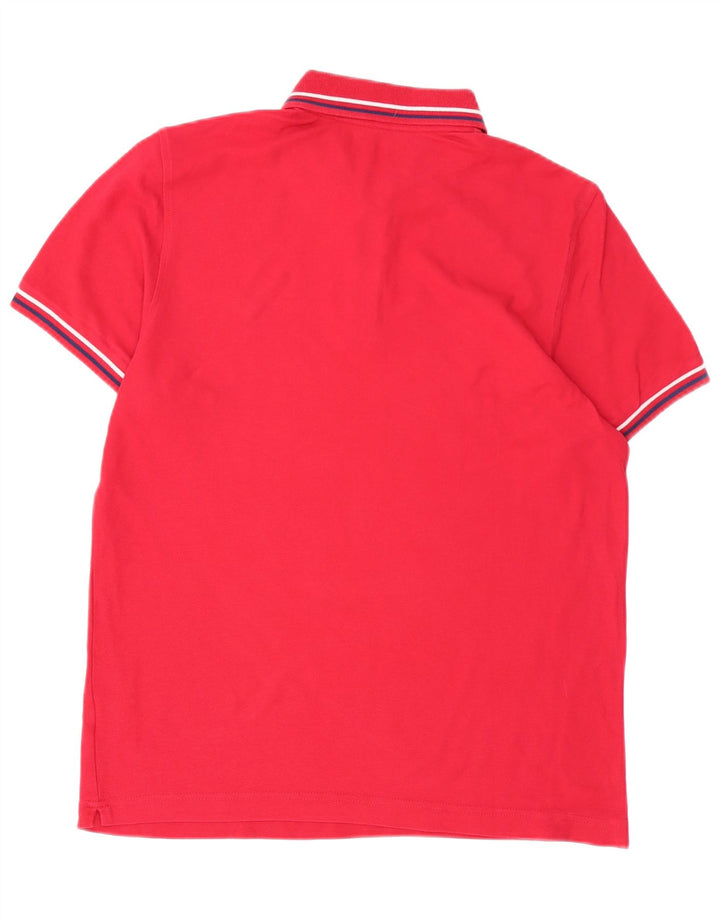 LOTTO Mens Polo Shirt Large Red Cotton