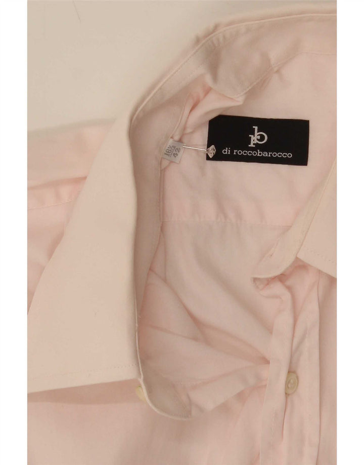 Camisa masculina Roccobarocco tamanho 42 16 1/2 grande rosa