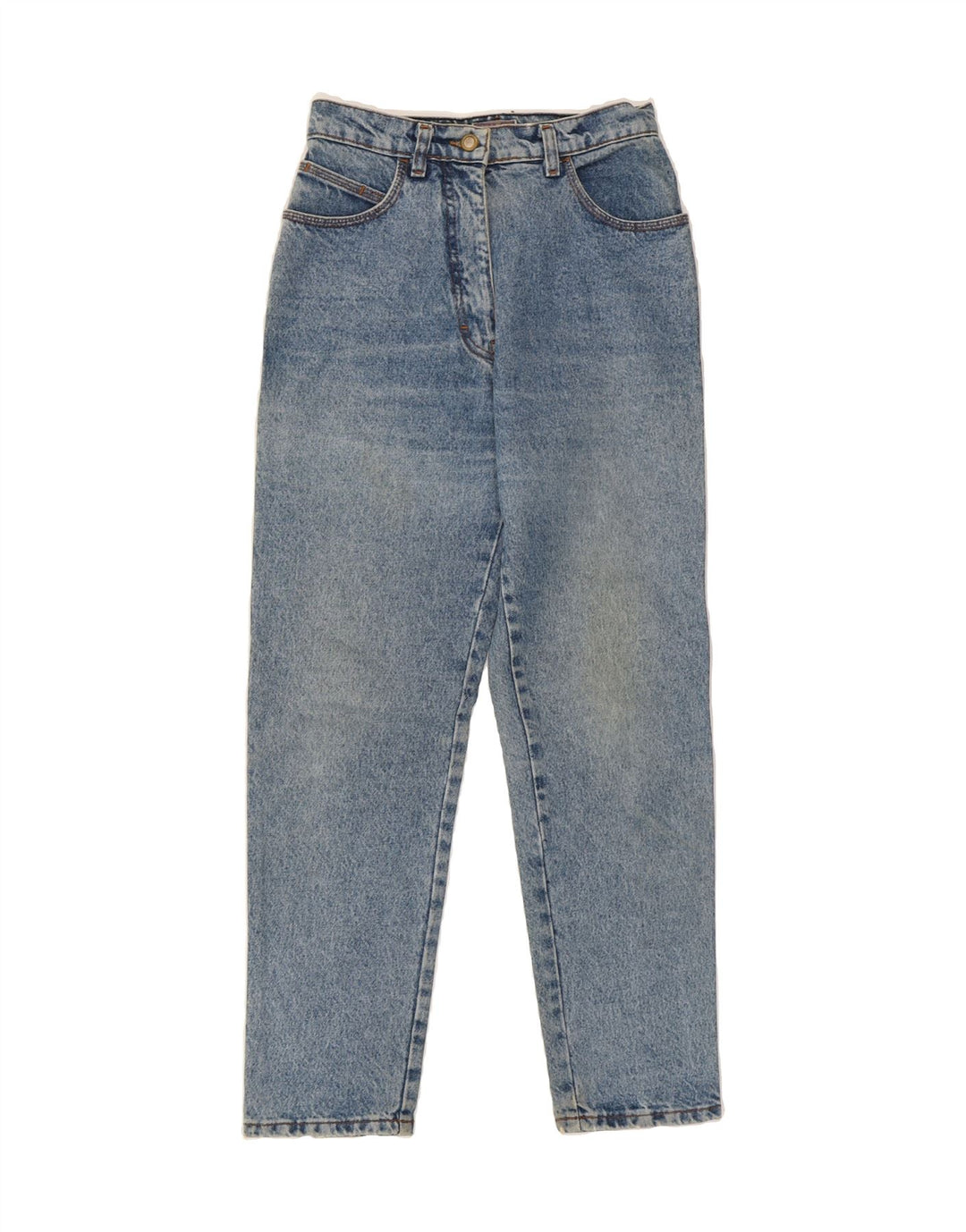 WEEKEND Womens Tapered Jeans IT 42 Medium W24 L27 Blue Cotton Vintage Weekend and Second-Hand Weekend from Messina Hembry 