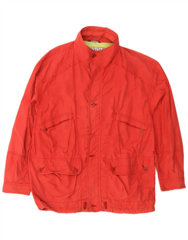 Jaqueta utilitária masculina Faciba IT 54 2XL algodão vermelho