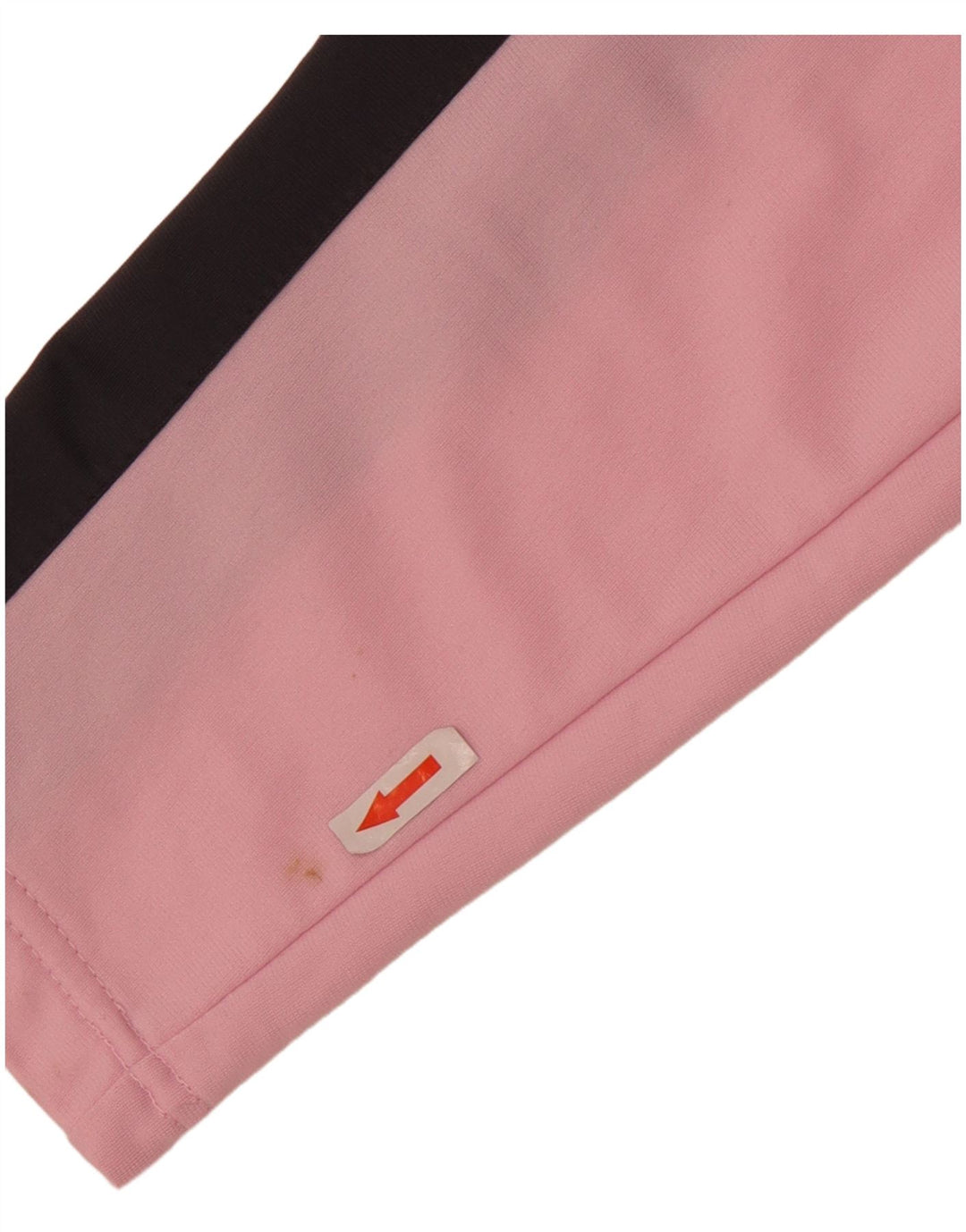 Asics Womens Tracksuit Top Jacket UK 18 XL Rosa Colourblock Poliéster