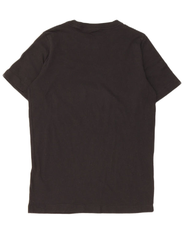 Camiseta Nike Meninos Top 12-13 Anos Grande Algodão Preto