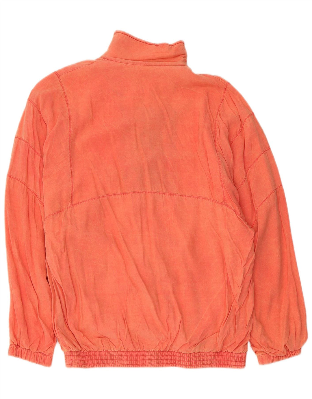 Fato de treino completo masculino vintage IT 48 poliéster laranja médio
