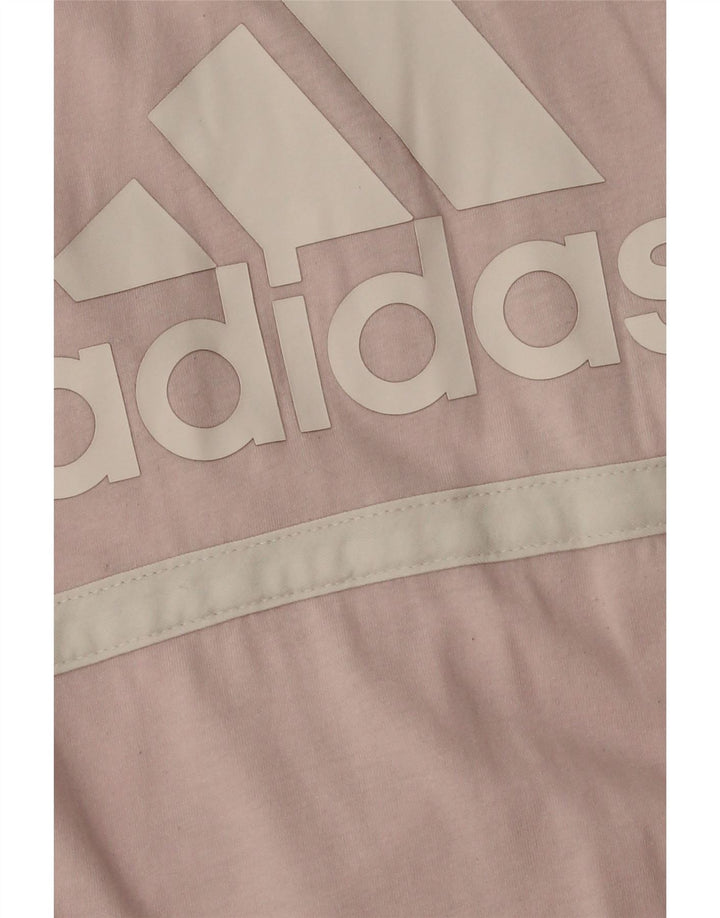 Camiseta Adidas Feminina Gráfica Top UK 12 Médio Rosa