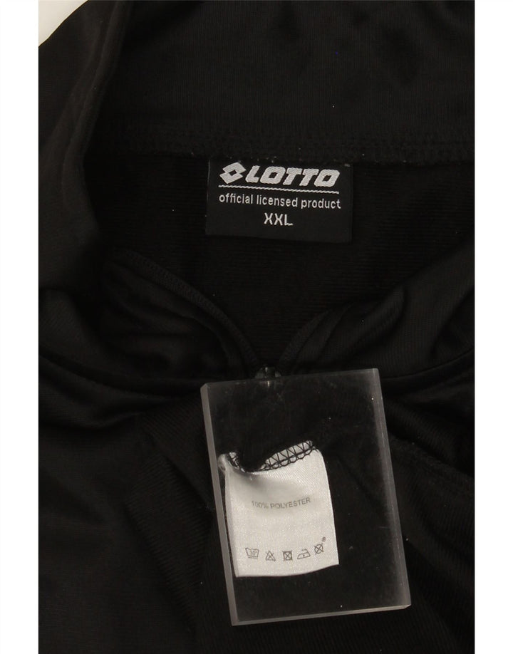 Lotto Mens Treino Top Jaqueta 2XL Poliéster Preto