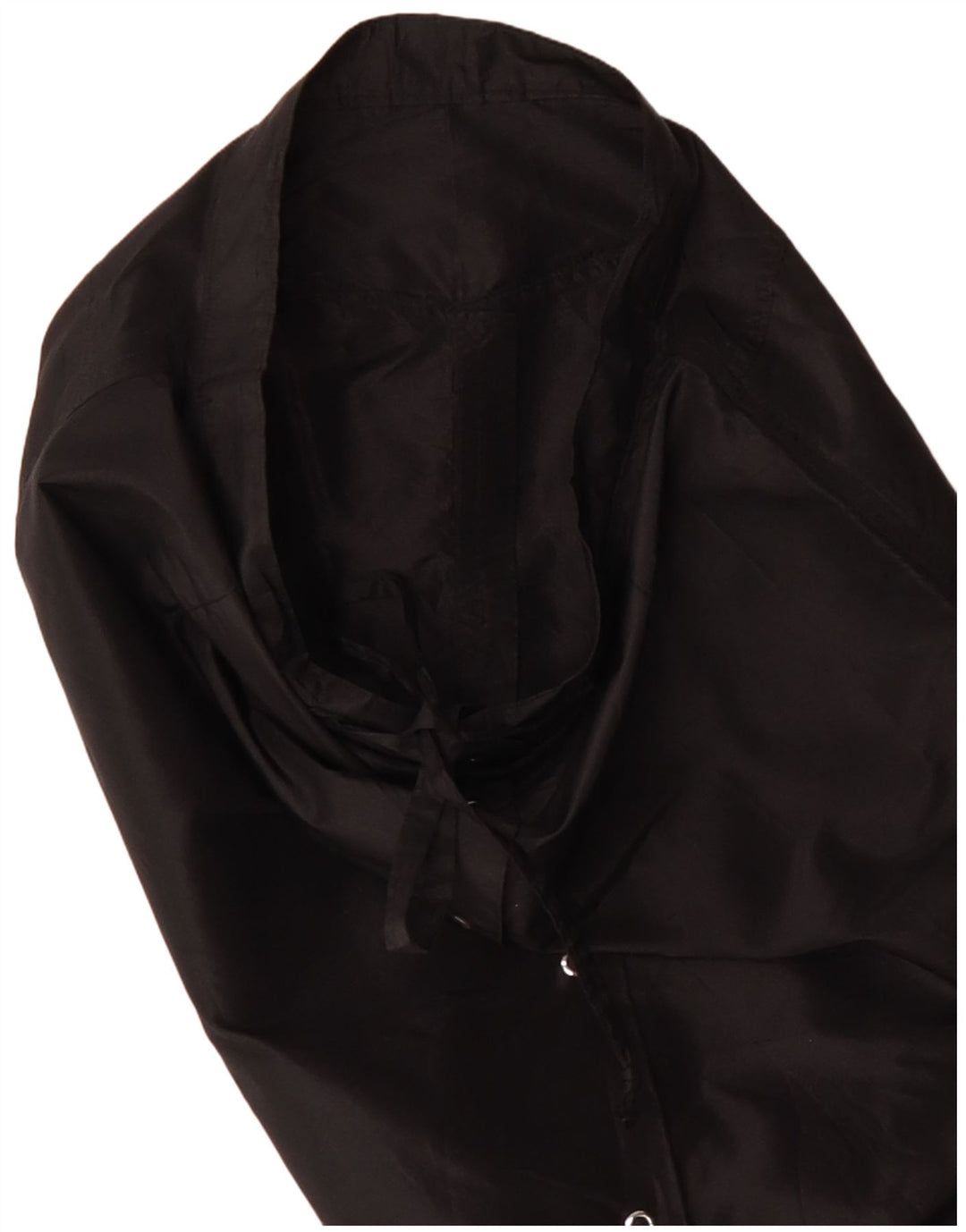 Saia reta feminina vintage cintura alta W28 médio preto