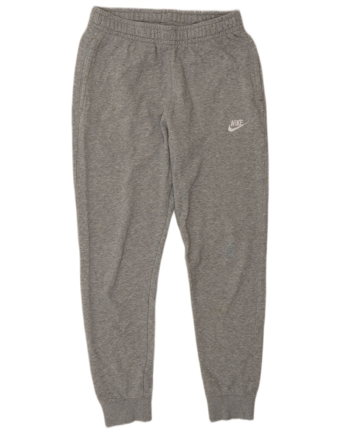 Calça de treino masculina Nike joggers pequeno algodão cinza