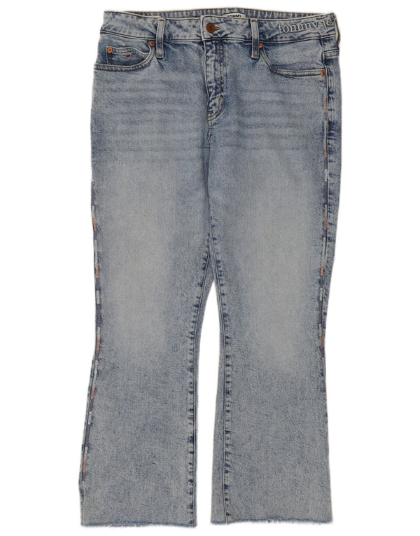 Jeans feminino Tommy Hilfiger Bootcut W32 L26 azul algodão
