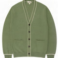 Suéter cardigã masculino Marks & Spencer 2XL poliéster verde