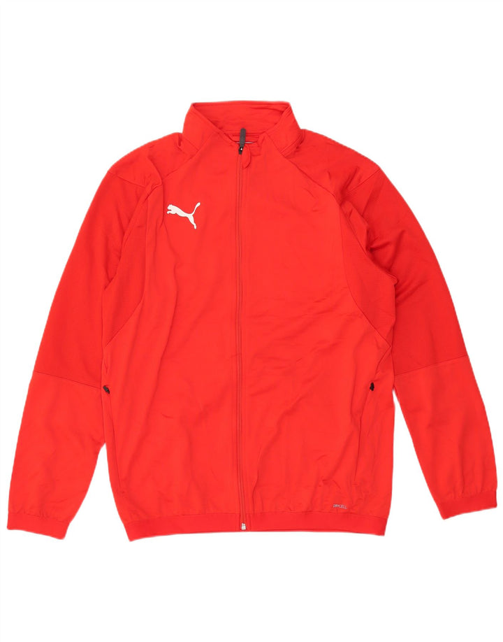 Puma Mens Tracksuit Top Jacket Médio Vermelho