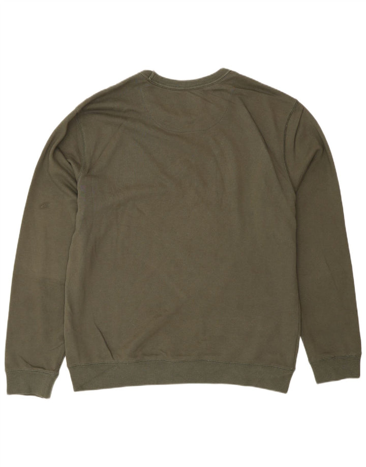 Moletom masculino French Connection Jumper XL algodão cáqui