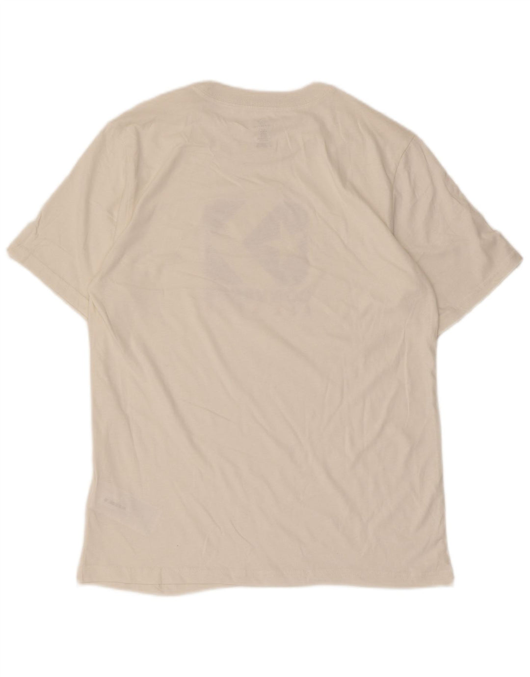 Converse Mens Graphic T-Shirt Top Pequeno Algodão Branco