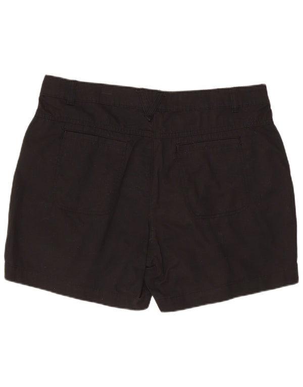 Mountain Warehouse Shorts Chino Feminino Regular UK 14 Grande W35 Algodão Preto