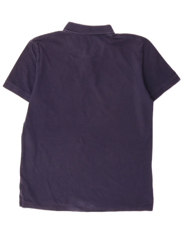 Camisa polo masculina Wrangler grande algodão azul marinho