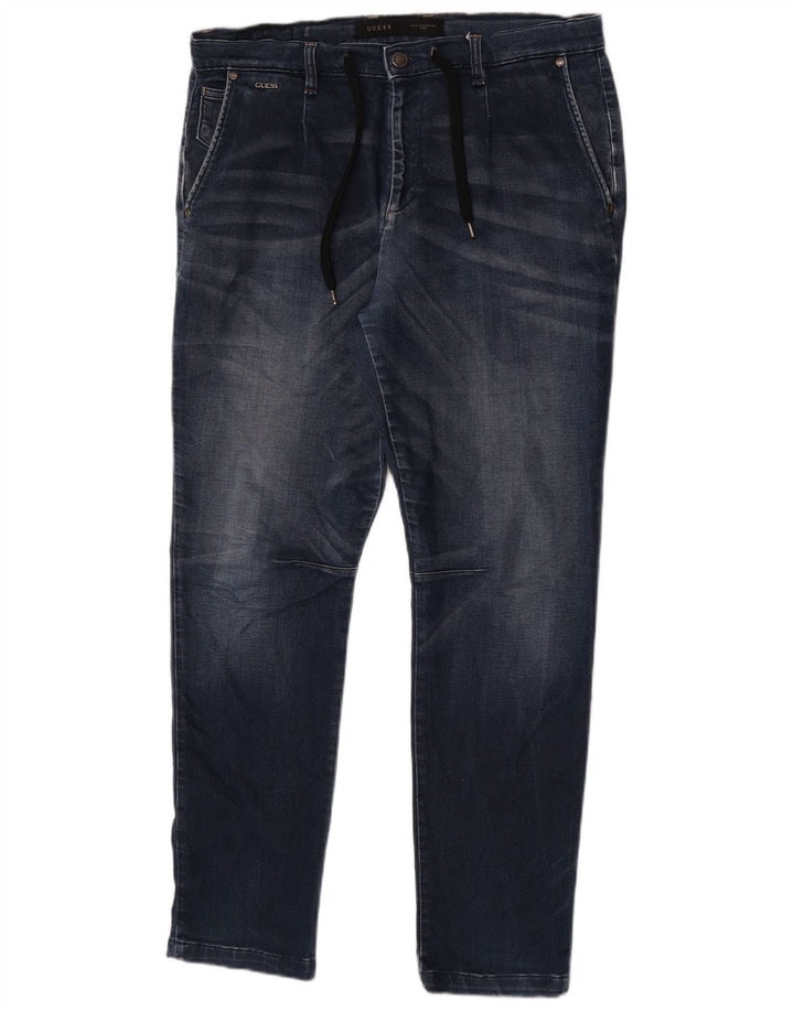 Guess Jeans Slim Masculino W33 L32 Azul Marinho