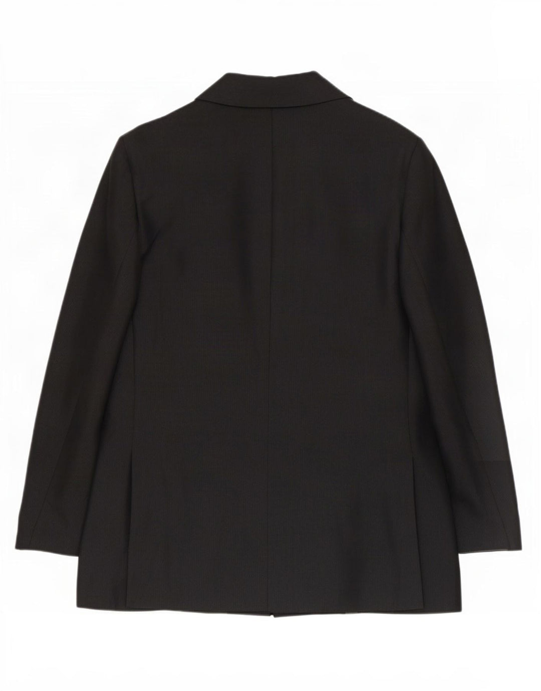Jaqueta blazer feminina de 3 botões Benetton IT 42 viscose preta média