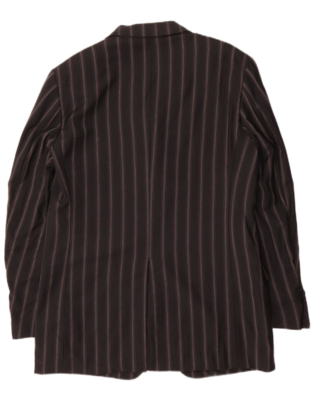 PAL ZILERI terno masculino de 3 botões e 2 peças IT 50 grande W34 L33 preto listrado