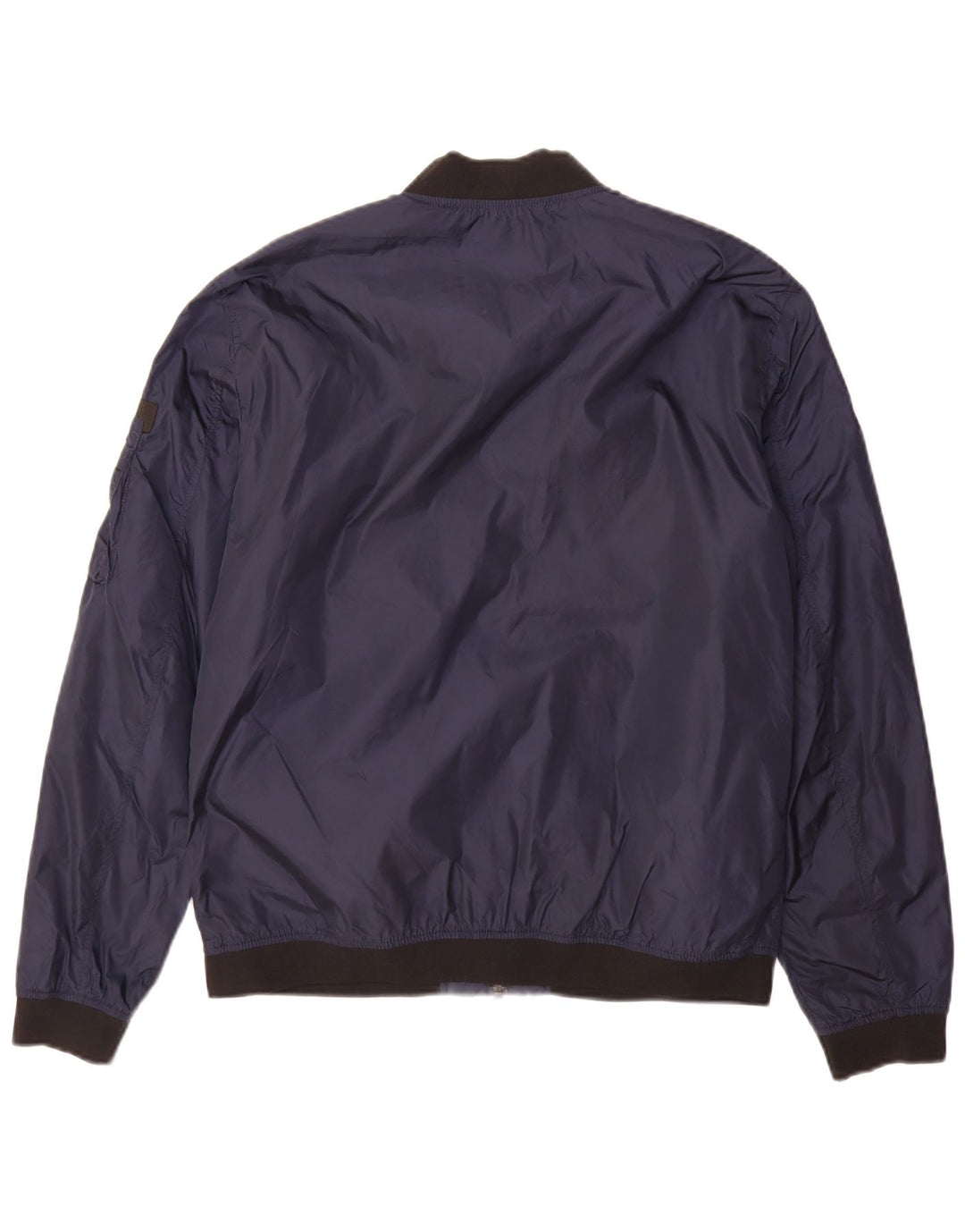 Jaqueta bomber masculina Jack & Jones UK 40 grande nylon azul marinho