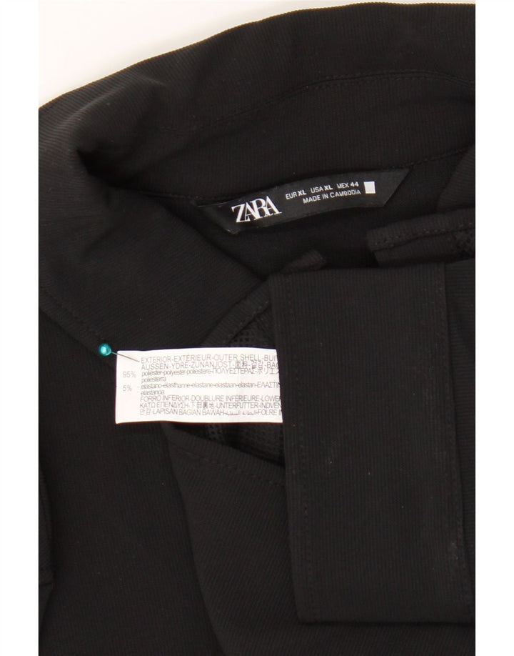 Camisa masculina Zara XL preta poliéster