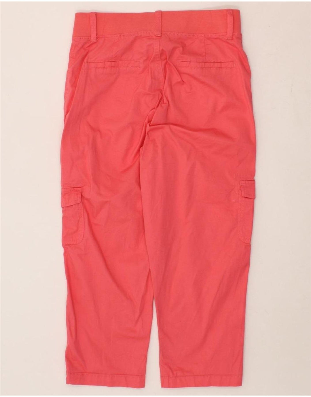 LEE Womens Relaxed Fit Cargo Capri Trousers US 6 Medium W30 L22 Pink Vintage Lee and Second-Hand Lee from Messina Hembry 