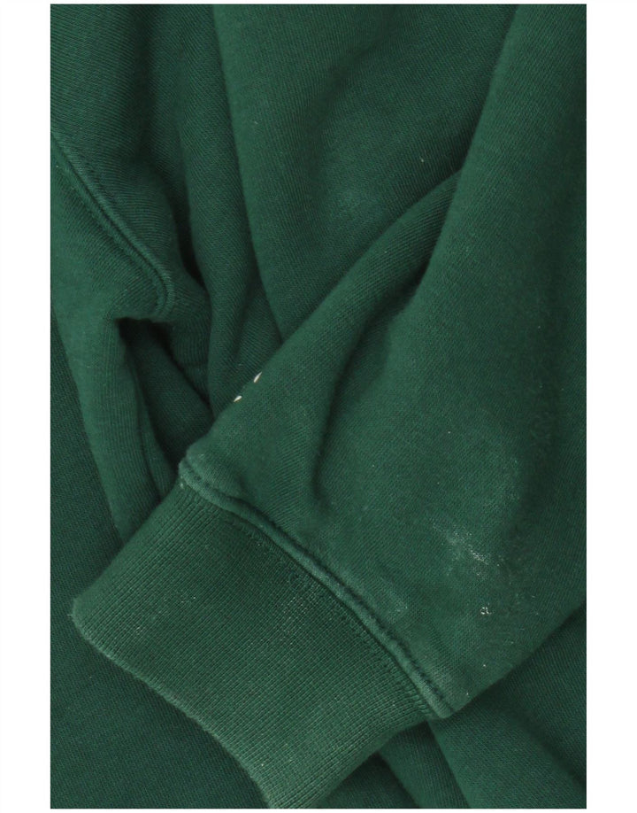 Champion masculino gráfico moletom jumper médio algodão verde