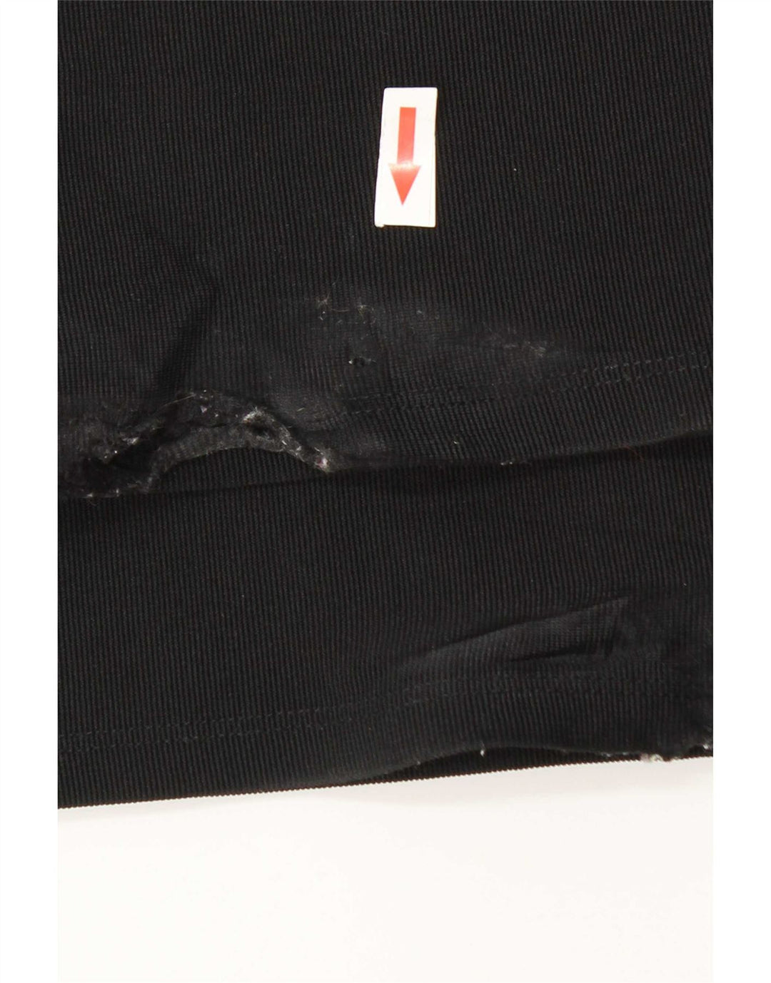 Zara Womens Flare Leggings UK 14 Médio Preto Poliéster