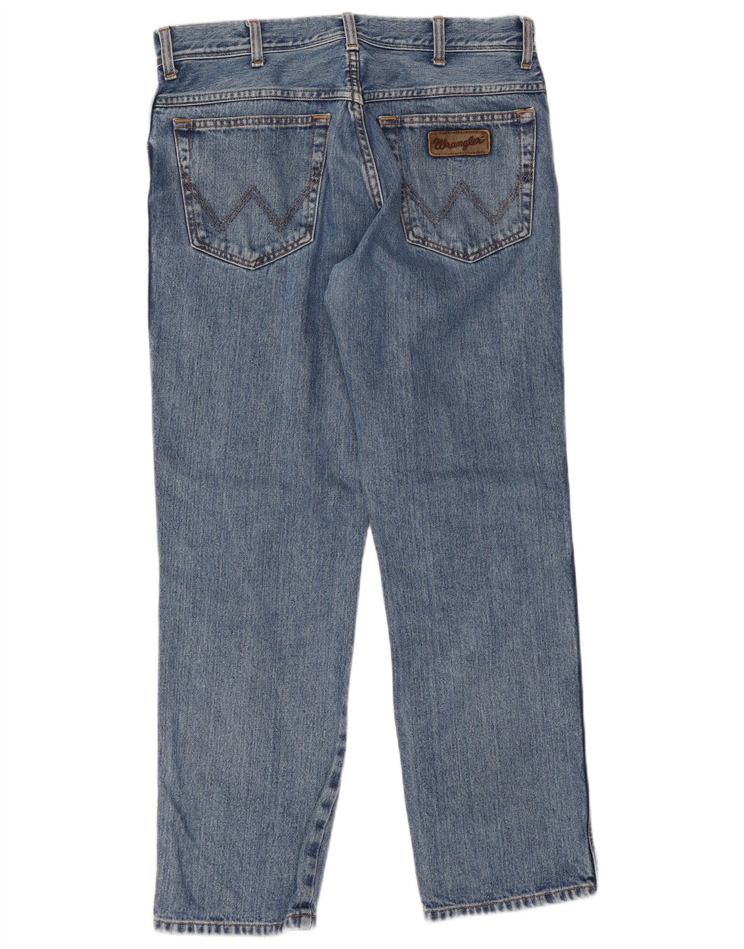 Wrangler Masculino Texas Straight Jeans W34 L30 Azul Algodão