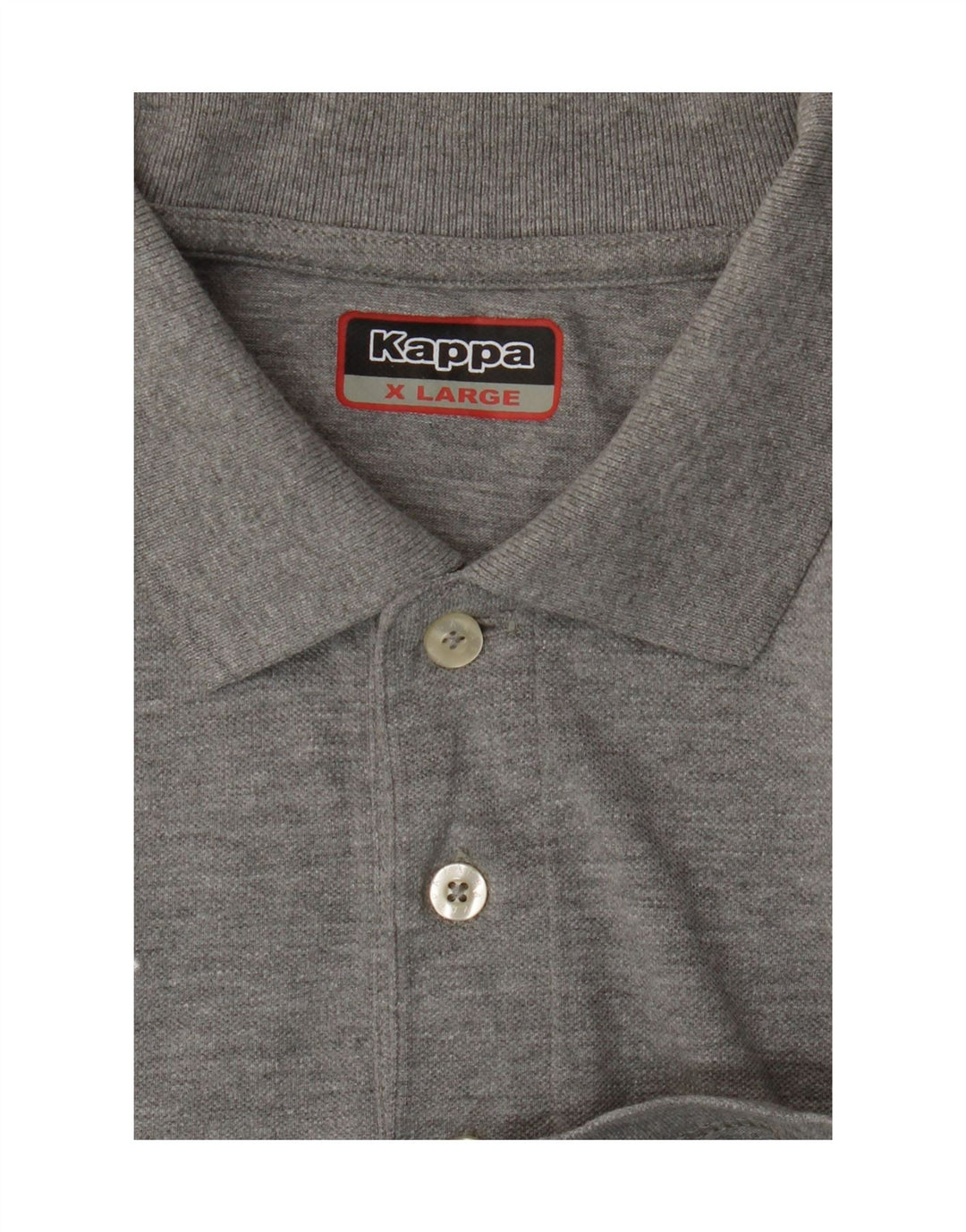 Camisa polo masculina Kappa XL cinza